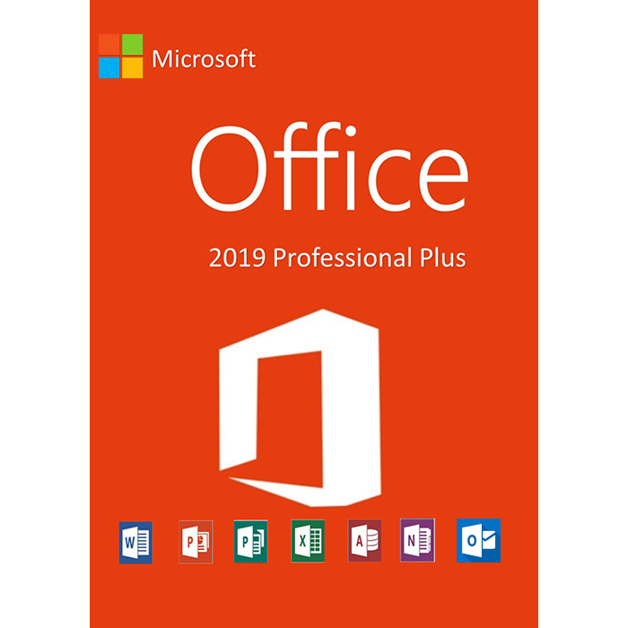 Microsoft Office 2019 Professional Plus - Office 2019 Pro Plus - 1 User License (For Windows)