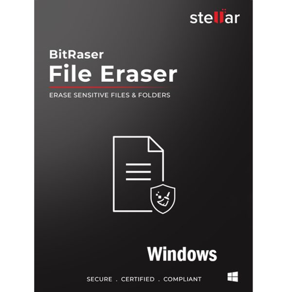 Eraser Window Stellar BitRaser File Eraser (Windows) - Prime Tech Mart